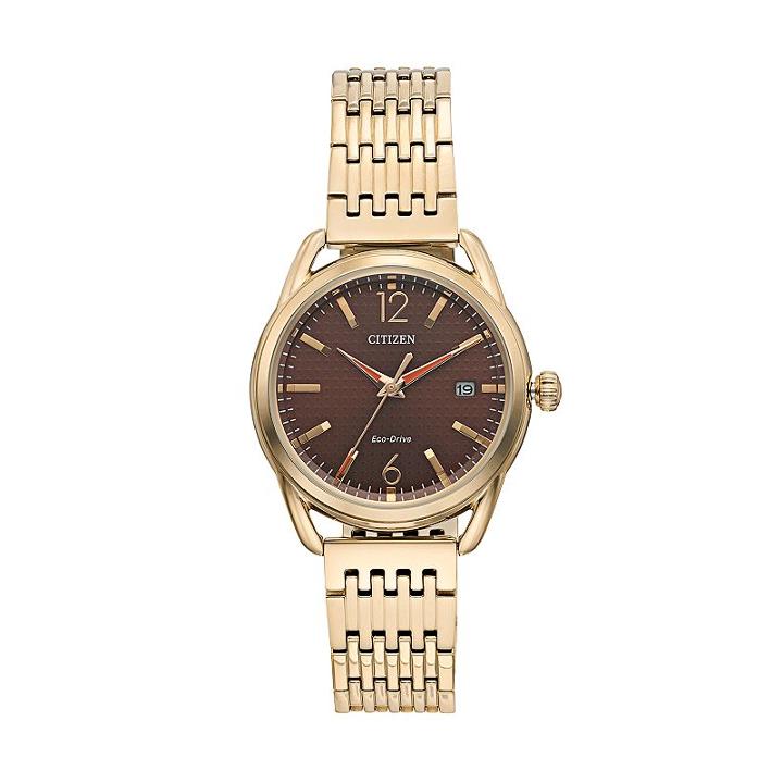 Drive From Citizen Eco-drive Women's Ltr Stainless Steel Watch - Fe6083-56x, Pink