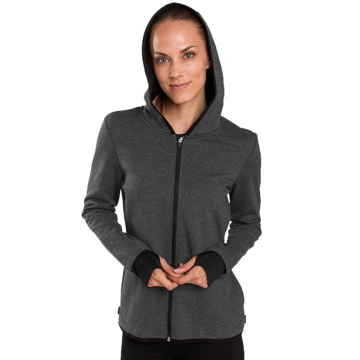 Women's Jockey Sport Arctic Zip-up Hoodie, Size: Large, Oxford
