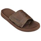 Adult Illinois Fighting Illini Memory Foam Slide Sandals, Size: Xs, Brown