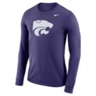 Men's Nike Kansas State Wildcats Dri-fit Logo Tee, Size: Medium, Purple