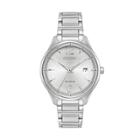Citizen Eco-drive Women's Chandler Crystal Stainless Steel Watch - Fe6100-59a, Size: Medium, Grey