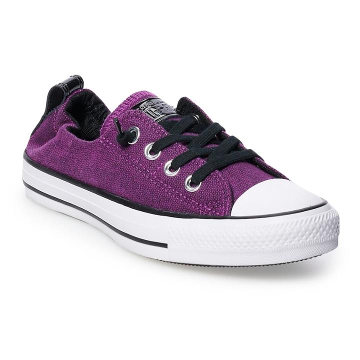 Women's Converse Chuck Taylor All Star Shoreline Slip Sneakers, Size: 9, Drk Purple