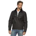 Men's Marc Anthony Slim-fit Bonded Faux-shearling Jacket, Size: Xl, Black