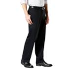 Men's Dockers&reg; Relaxed-fit Signature Khaki Lux Cotton Stretch Pants D4, Size: 44x30, Black