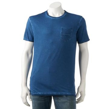 Men's Nobel House Washed Out Tee, Size: Medium, Blue Other