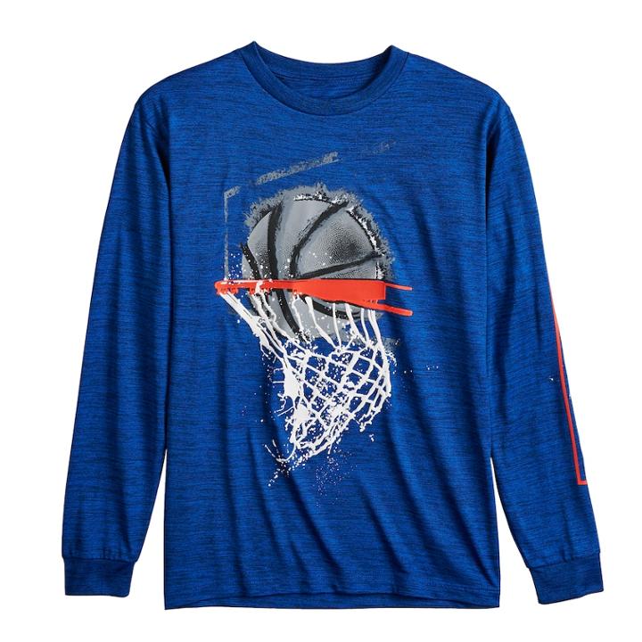 Boys 8-20 Tek Gear&reg; Graphic Tee, Size: Xl, Turquoise/blue (turq/aqua)
