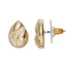 Napier Textured Swirl Teardrop Earrings, Women's, Gold
