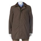 Men's Savile Row Edgar Classic-fit All-weather Coat, Size: Xl, Brown