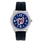 Game Time, Men's Washington Nationals Varsity Watch, Black