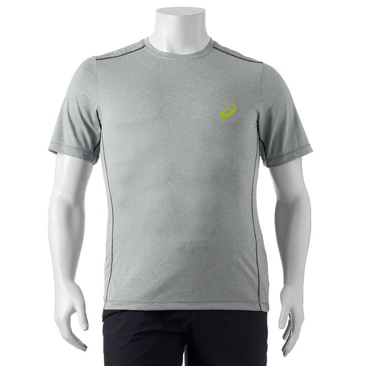 Big & Tall Asics Conqueror Performance Tee, Men's, Size: 2xb, Light Grey