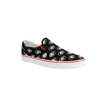 Adult Row One Georgia Bulldogs Prime Sneakers, Size: 8.5, Black