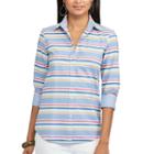 Women's Chaps No-iron Shirt, Size: Large, Pink Ovrfl