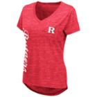 Women's Rutgers Scarlet Knights Wordmark Tee, Size: Xl, Med Red