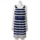Women's Bethany Striped Shift Dress, Size: 6, Blue Other