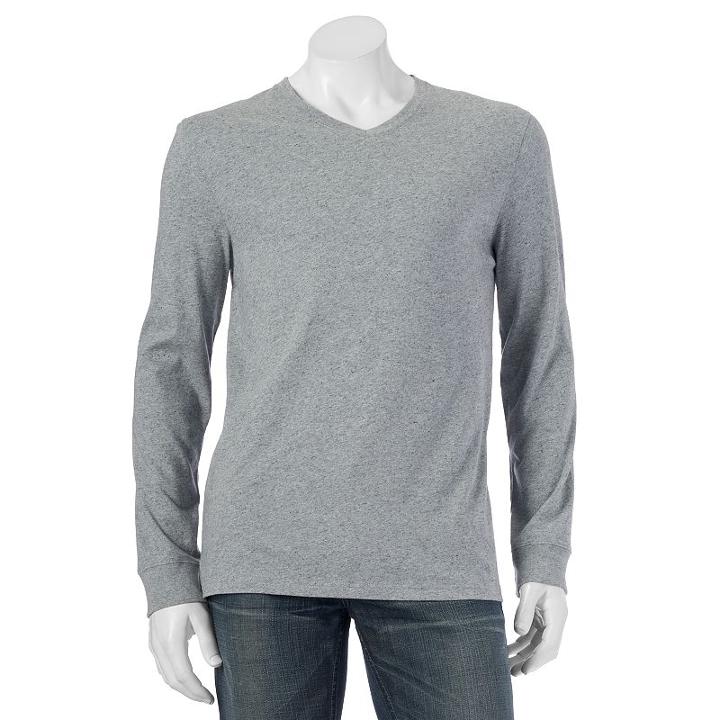 Big & Tall Sonoma Goods For Life&trade; Everyday Tee, Men's, Size: 4xb, Med Grey