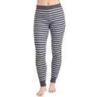 Women's Cuddl Duds Thermal Leggings, Size: Xsml Av/rg, Silver