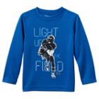 Boys 4-7 Champion Textured Light Up The Field Football Tee, Boy's, Size: 4, Med Blue