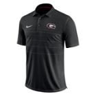 Men's Nike Georgia Bulldogs Striped Sideline Polo, Size: Small, Black