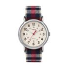Timex Unisex Weekender Plaid Watch - Tw2p89600jt, Size: Medium, Red