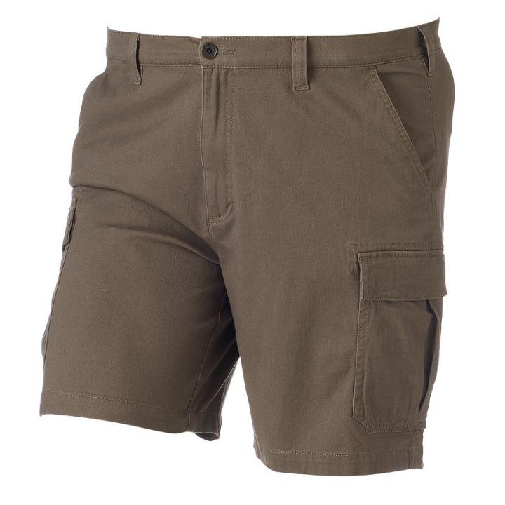 Big & Tall Croft & Barrow&reg; True Comfort Relaxed-fit Cargo Shorts, Men's, Size: 46, Med Brown