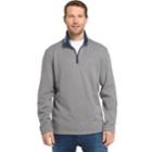 Big & Tall Izod Advantage Regular-fit Stretch Performance Fleece Quarter-zip Pullover, Men's, Size: 2xb, Light Grey