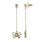 Lc Lauren Conrad Butterfly Nickel Free Linear Drop Earrings, Women's, Gold