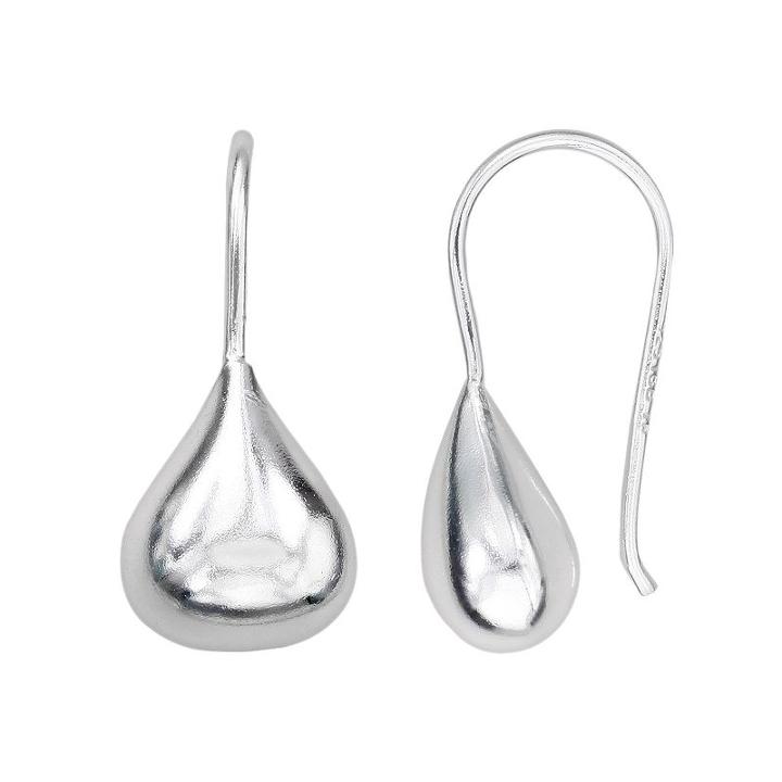Primrose Sterling Silver Teardrop Earrings, Women's, Grey