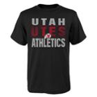 Boys' 4-18 Utah Utes Light Streaks Tee, Size: 4-5, Black