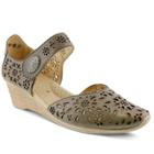 Spring Step Nougat Women's Wedge Shoes, Size: 37, Grey