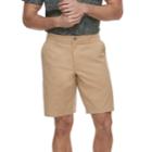 Men's Marc Anthony Solid Slim-fit Flex Waistband Stretch Shorts, Size: 42, Med Beige