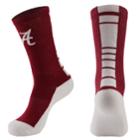 Men's Mojo Alabama Crimson Tide Champ 1/2-cushion Performance Crew Socks, Size: 10-13, Dark Red