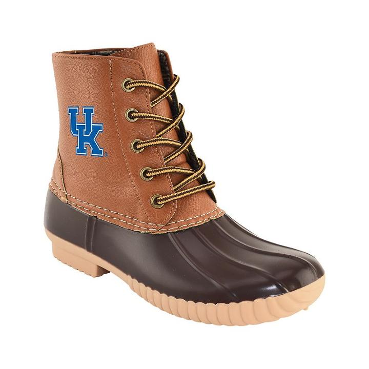 Women's Primus Kentucky Wildcats Duck Boots, Size: 8, Brown