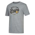 Men's Ccm Boston Bruins Strike First Tee, Size: Large, Gray