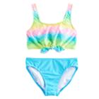 Girls 4-16 So&reg; Multi-color 2-pc. Bikini Swimsuit Set, Size: 7-8, Pink