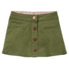 Toddler Girl Carter's Frayed Solid Skirt, Size: 5t, Green Oth
