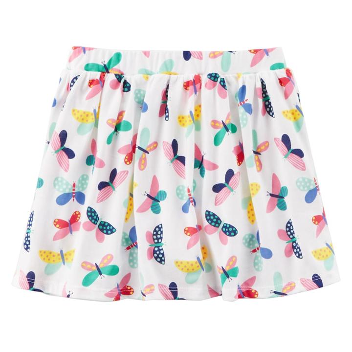 Toddler Girl Carter's Printed Skort, Size: 4t, Butterflies Print