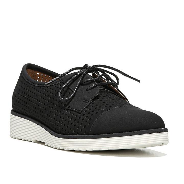 Naturalsoul By Naturalizer Vivian Women's Oxford Shoes, Size: 8 Wide, Black