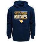 Boys 8-20 West Virginia Mountaineers Fleece Hoodie, Size: L 14-16, Blue (navy)