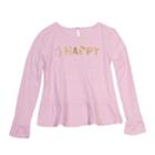 Girls 7-16 & Plus Size Harper & Elliott Peplum Graphic Tee, Size: Large, Lt Purple