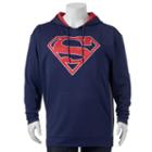 Big & Tall Dc Comics Superman Graphic Fleece Hoodie, Men's, Size: 2xb, Blue (navy)