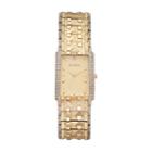 Elgin Men's Crystal Watch, Yellow