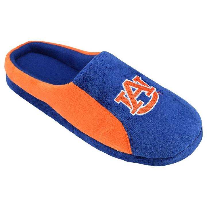 Adult Auburn Tigers Slippers, Size: Medium, Blue (navy)