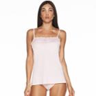Women's Cosabella Amore Love Lace-trim Camisole, Size: Small, Med Pink