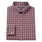Men's Croft & Barrow&reg; Easy-care True Comfort Regular-fit Stretch Dress Shirt, Size: 17.5 36/37, Med Orange