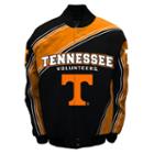 Men's Franchise Club Tennessee Volunteers Warrior Twill Jacket, Size: 3xl, Black