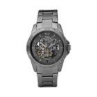 Relic Men's Stainless Steel Automatic Skeleton Watch, Size: Large, Grey