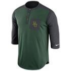 Men's Nike Baylor Bears Dri-fit Touch Henley, Size: Small, Ovrfl Oth