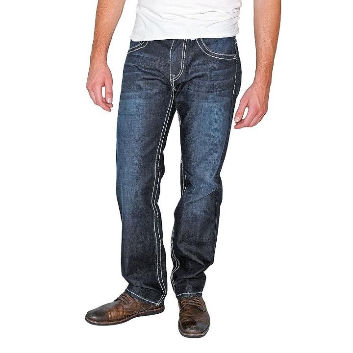 Men's Earl Jean Straight-fit Denim Jeans, Size: 32x32, Blue Other
