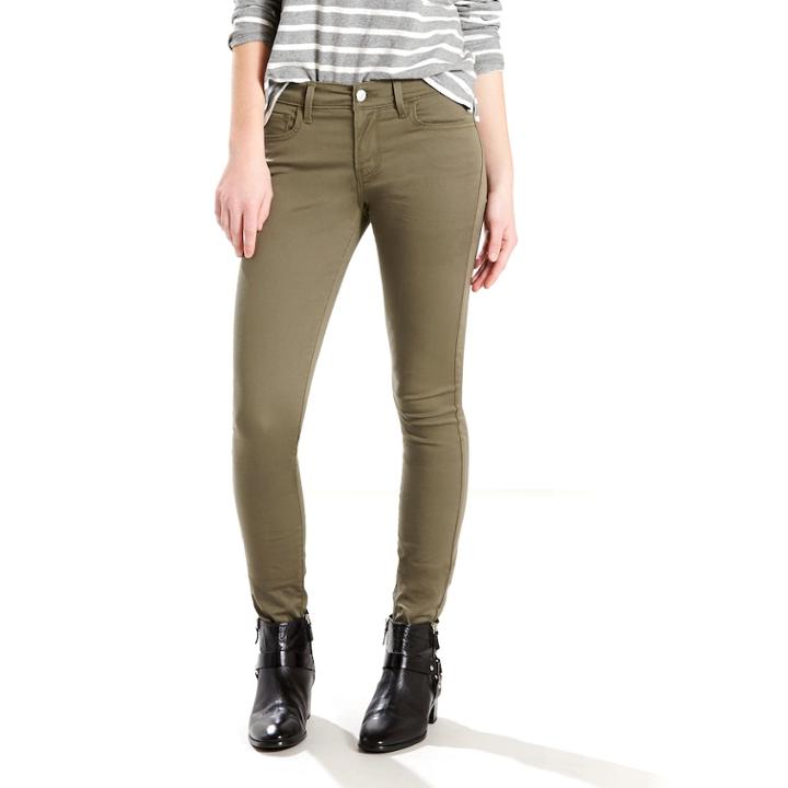 Women's Levi's&reg; 710 Super Skinny Jeans, Size: 27(us 4)m, Green