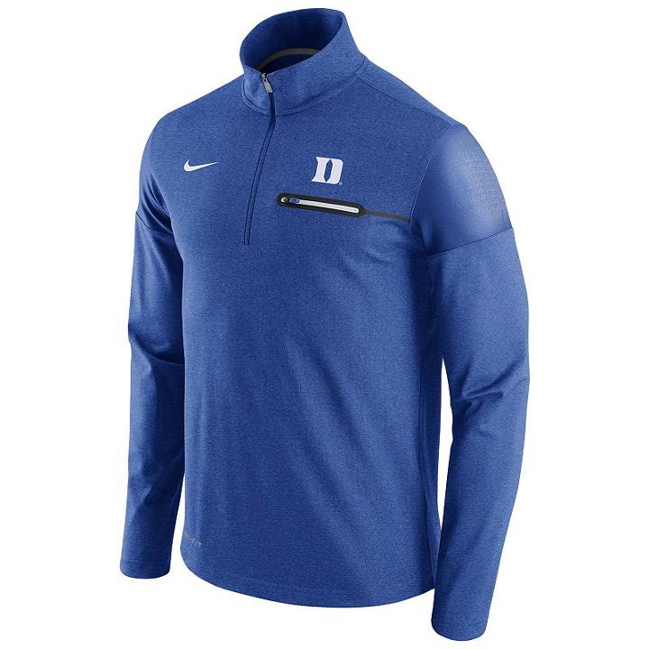 Men's Nike Duke Blue Devils Elite Coaches Dri-fit Pullover, Size: Small, Ovrfl Oth
